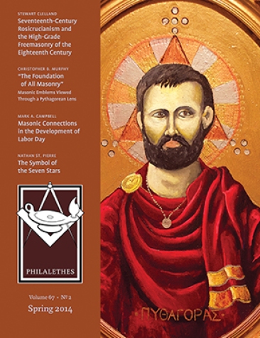 Vol. 67, №2 · Spring 2014 STEWART CLELLAND Seventeenth-Century Rosicrucianism and the High-Grade Freemasonry of the Eighteenth Century